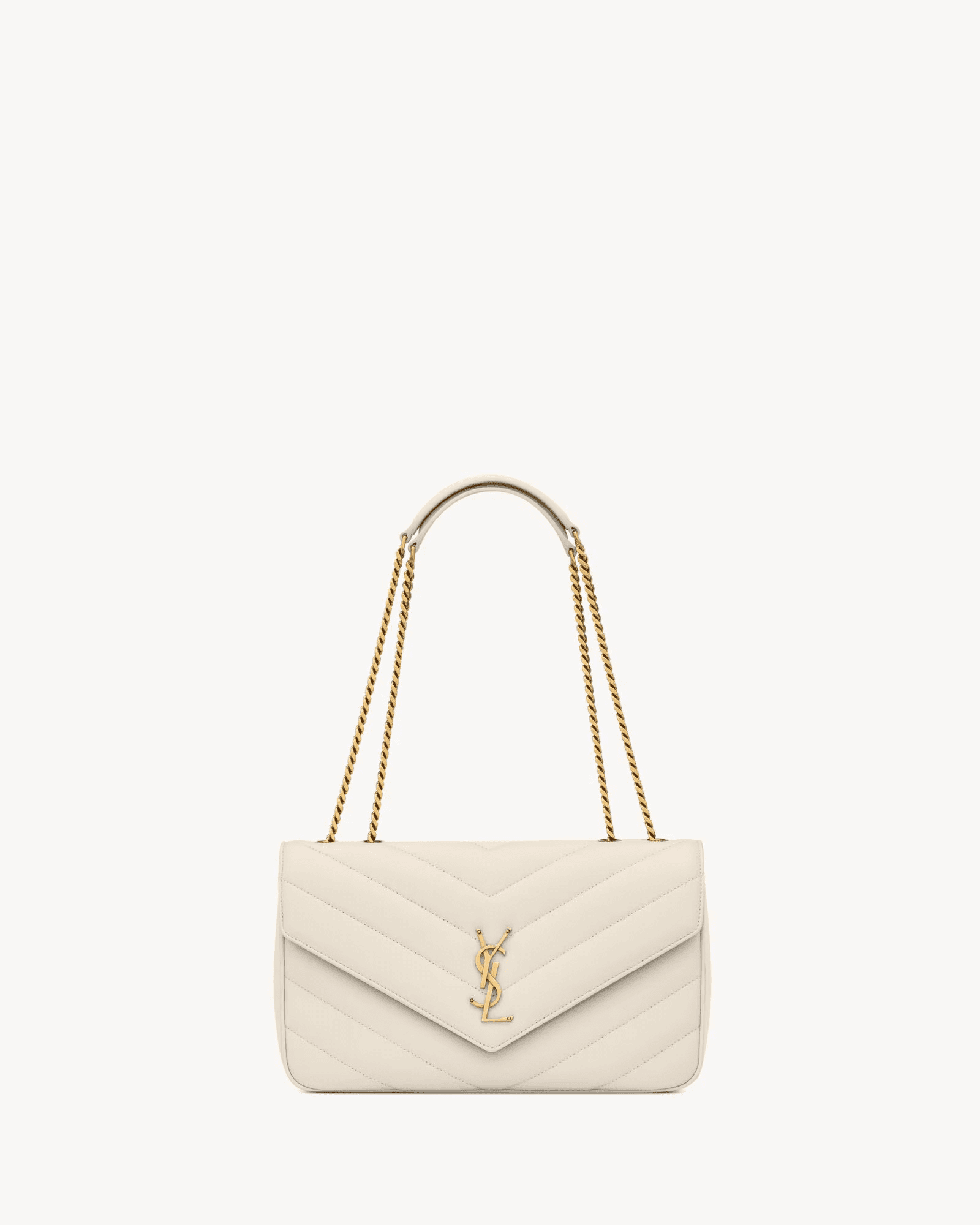 Sa1nt Lau*nt LOULOU medium in MATELASSÉ lambskin