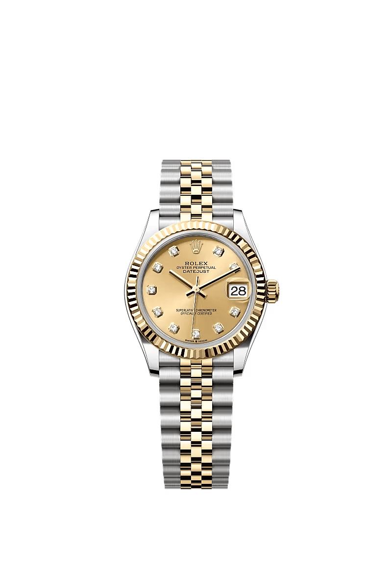 R01ex Datejust 36 mm Oystersteel and yellow gold  Reference 278273