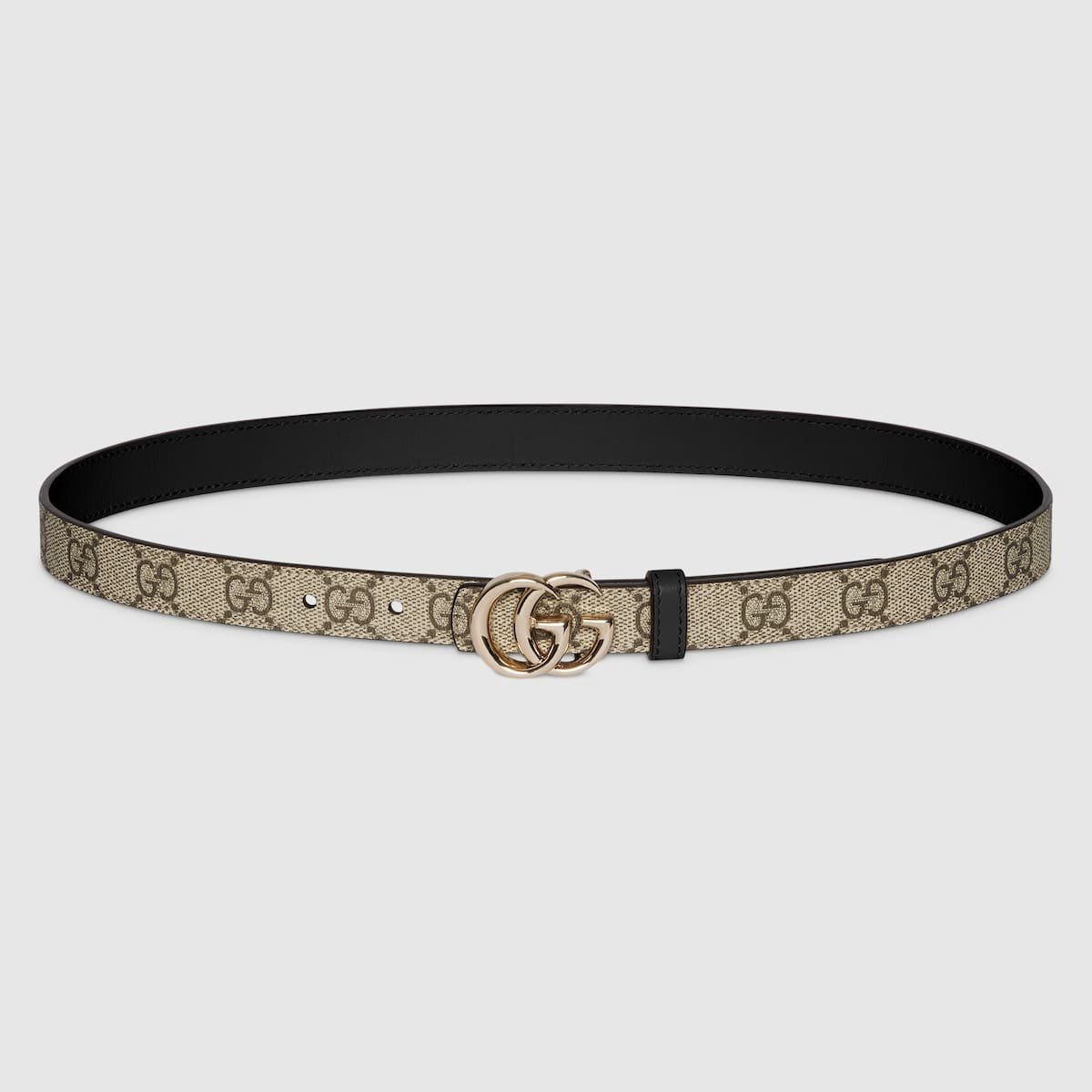 Gvc*1 Reversible GG Marmont thin belt