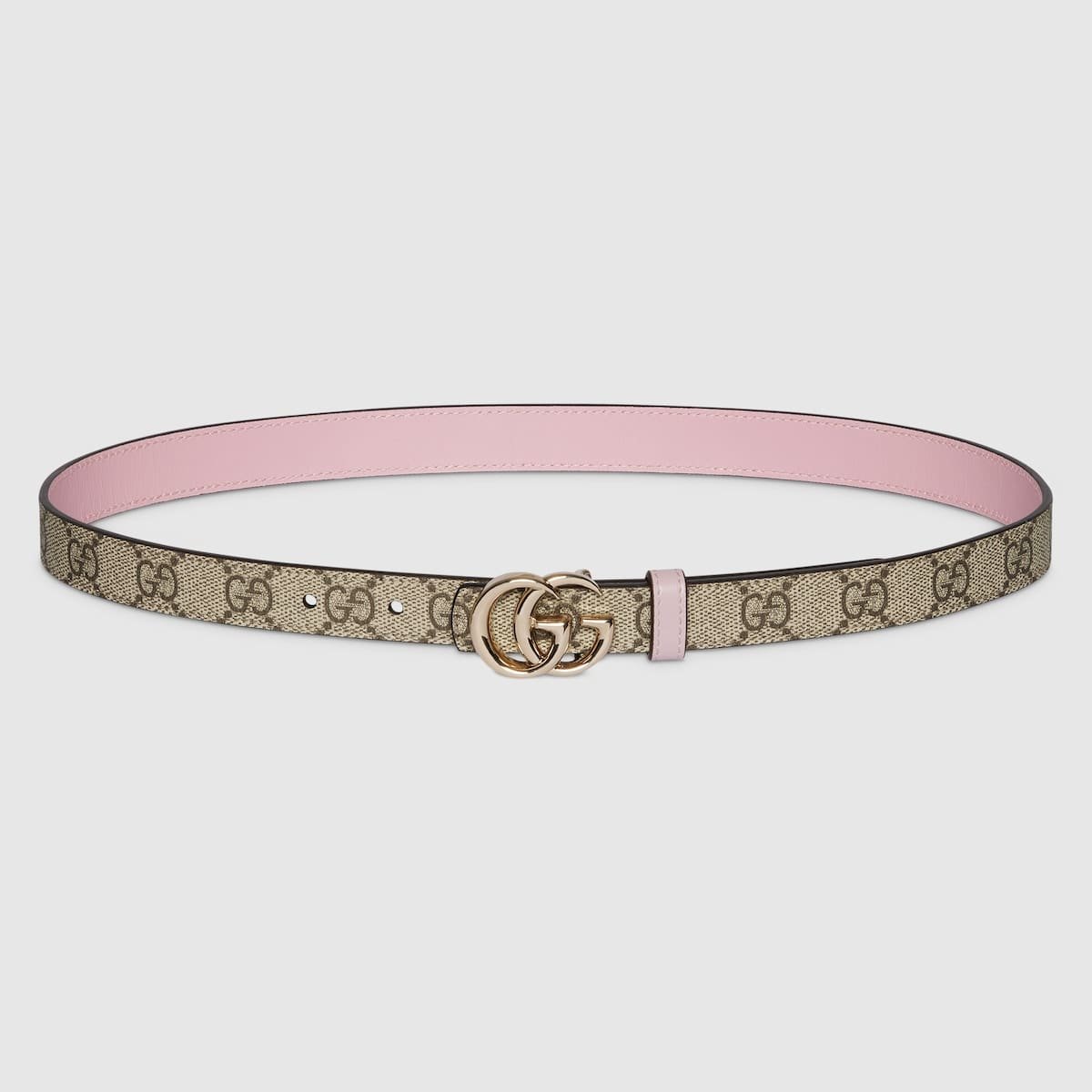 Gvc*1 Reversible GG Marmont thin belt