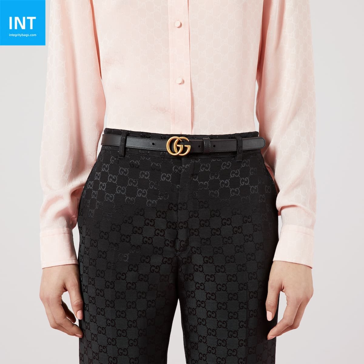 Gvc*1 GG Marmont thin belt