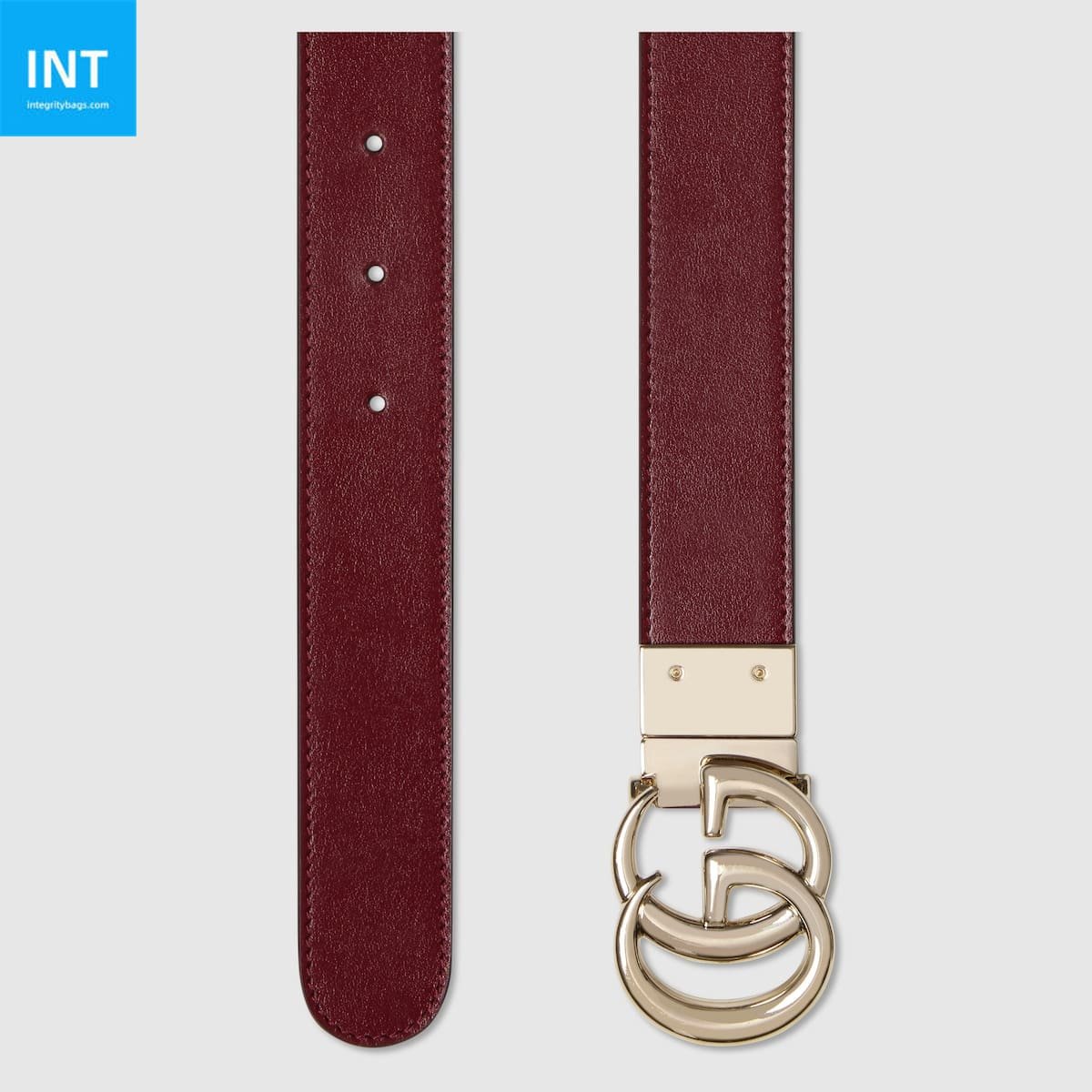 Gvc*1 Reversible GG Marmont wide belt