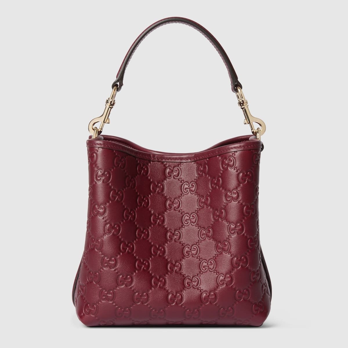 Gvc*1 Emblem small bucket bag
