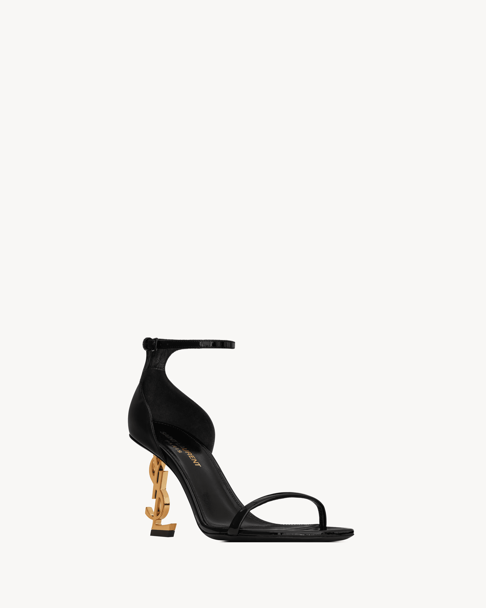Sa1nt Lau*nt OPYUM Sandals in patent leather