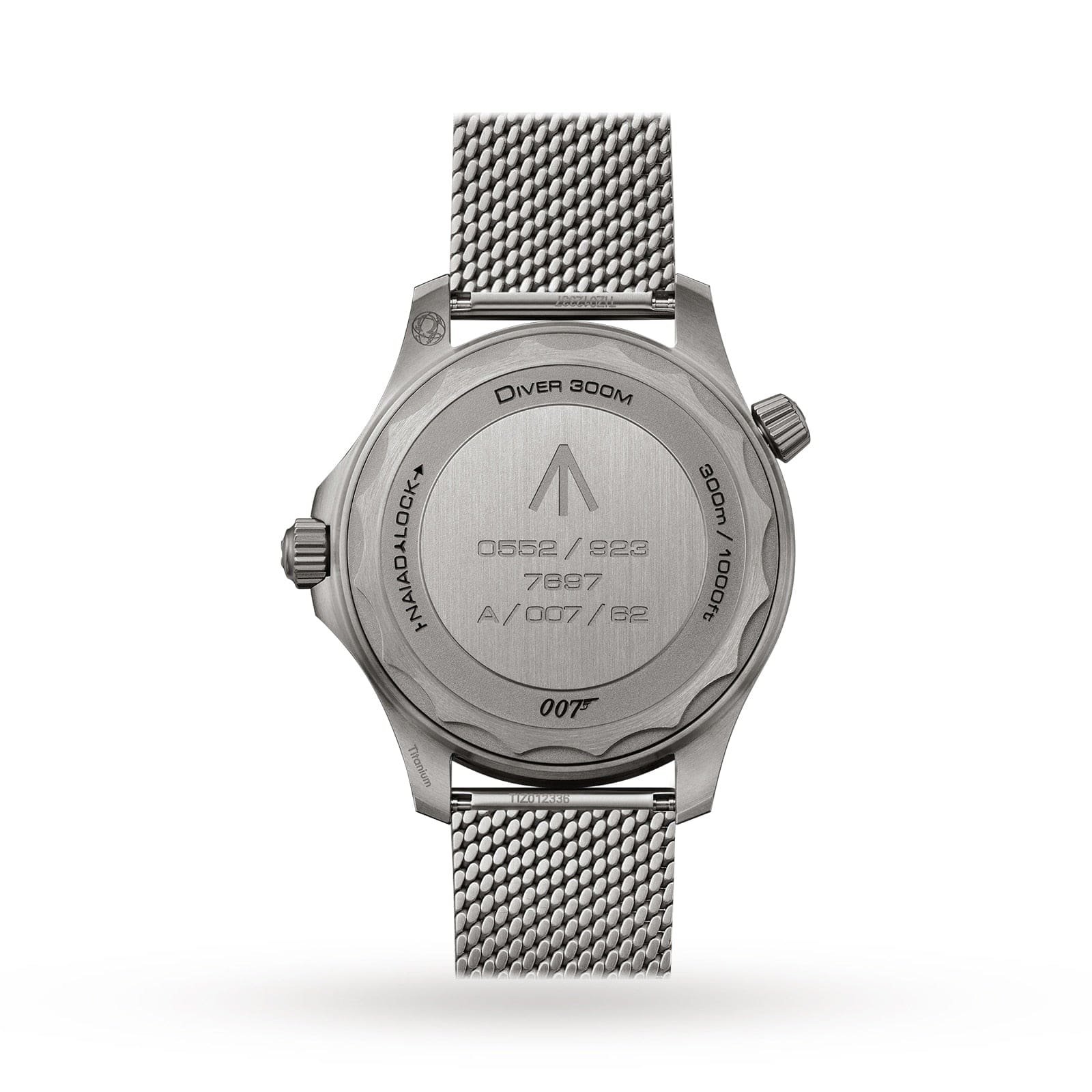 0me*ga Seamaster Diver 300M James Bond 007 Edition