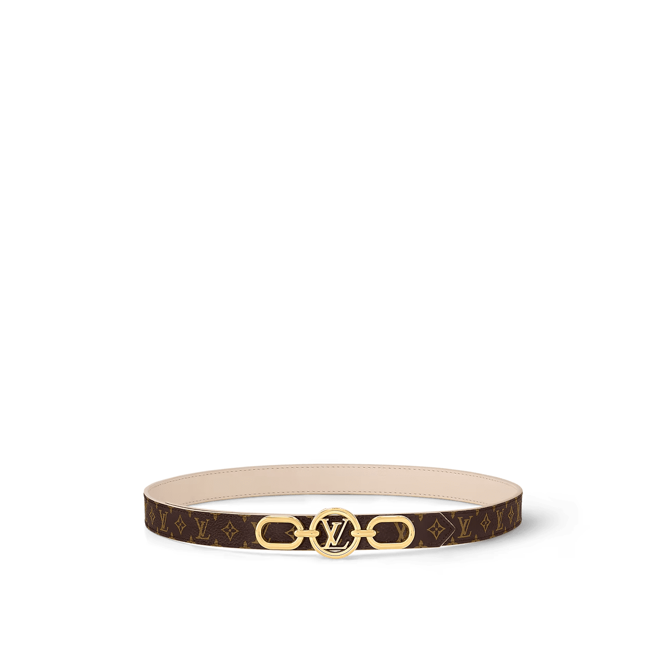 L0vis Vvtt0n M0712V LV Circle Prime 20mm Reversible Belt