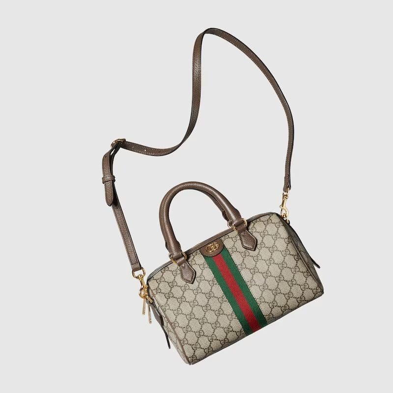 Gvc*1 OPHIDIA GG SMALL TOP HANDLE BAG