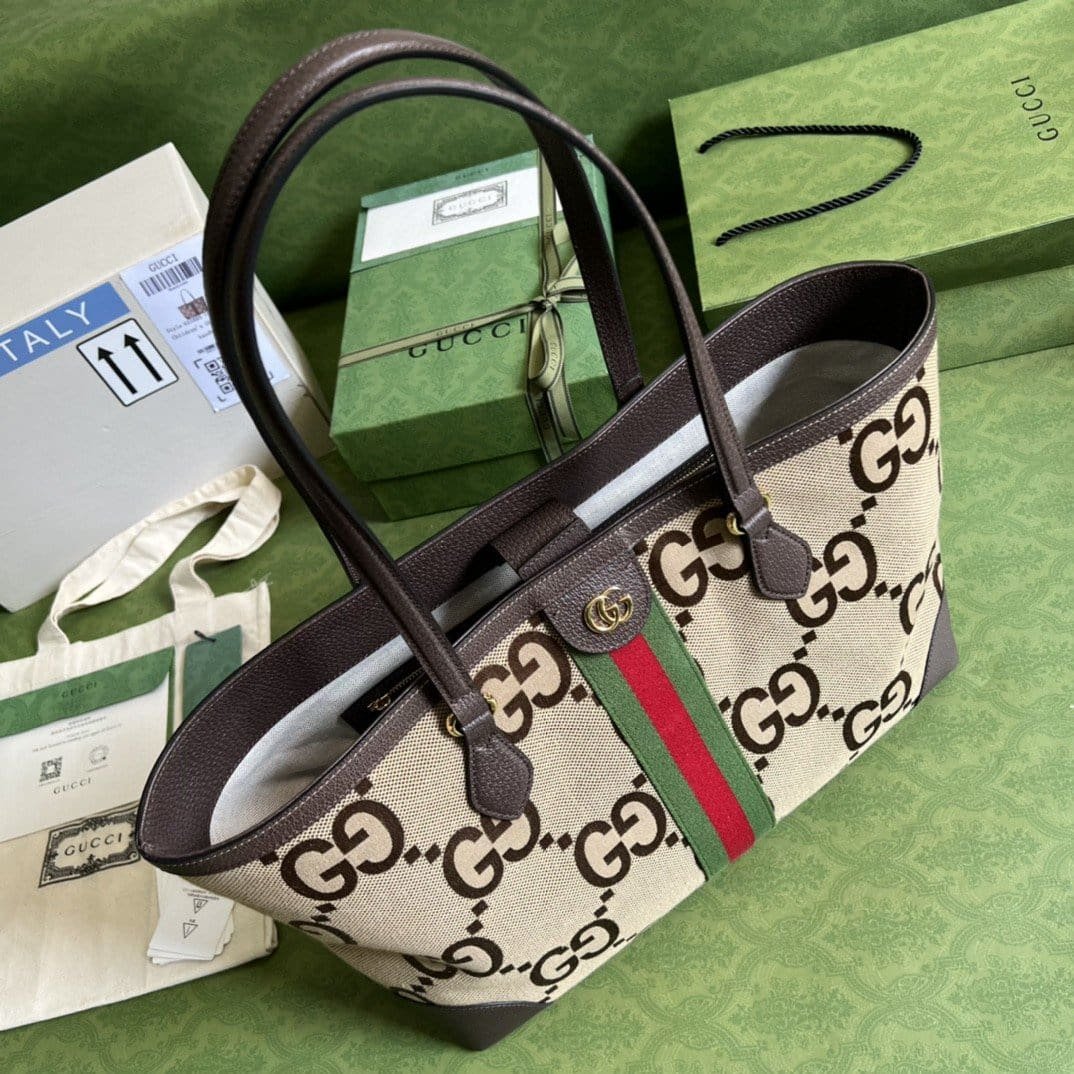 Gvc*1 Ophidia Jumbo GG Medium Tote