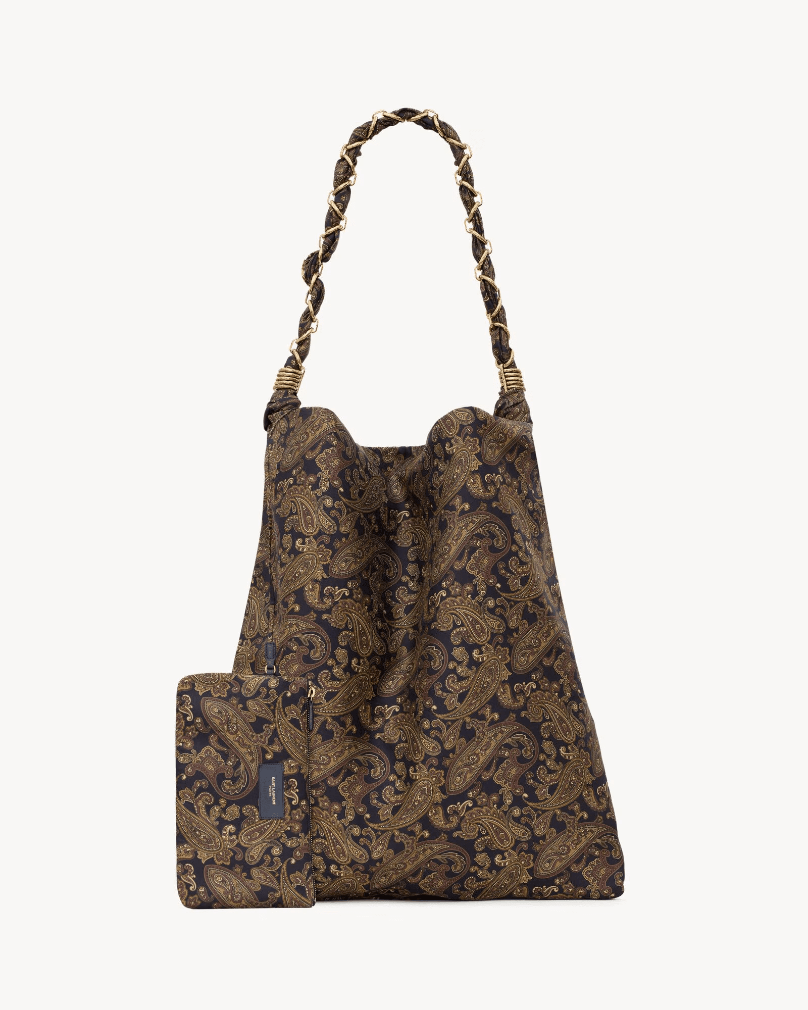 Sa1nt Lau*nt AMALIA in silk twill