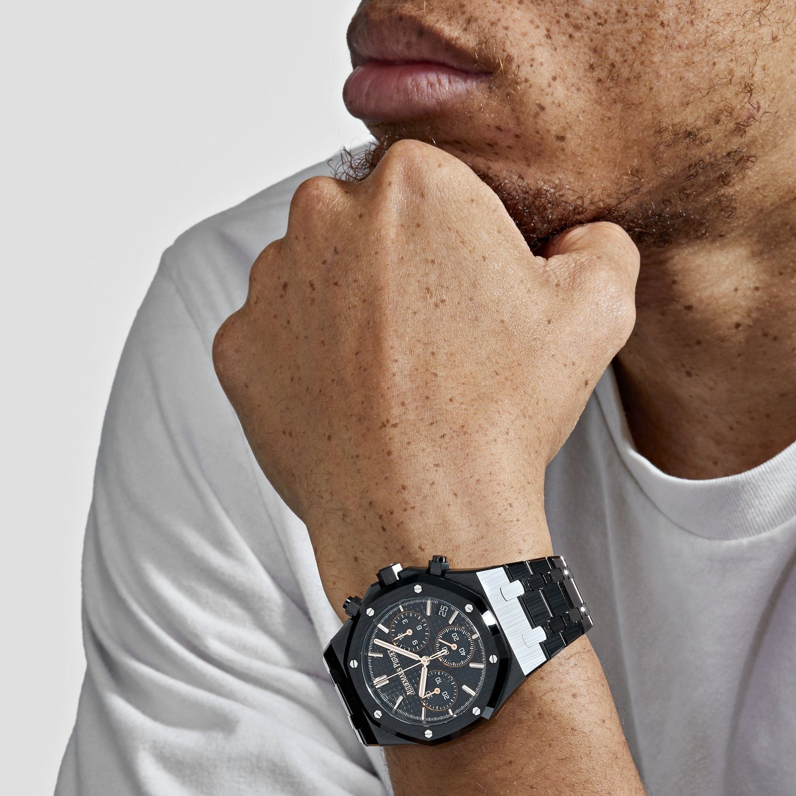 Audemars P1g*et Royal Oak 26240CE.OO.1225CE.01 Selfwinding Chronograph ’50th Anniversary’ Black Ceramic