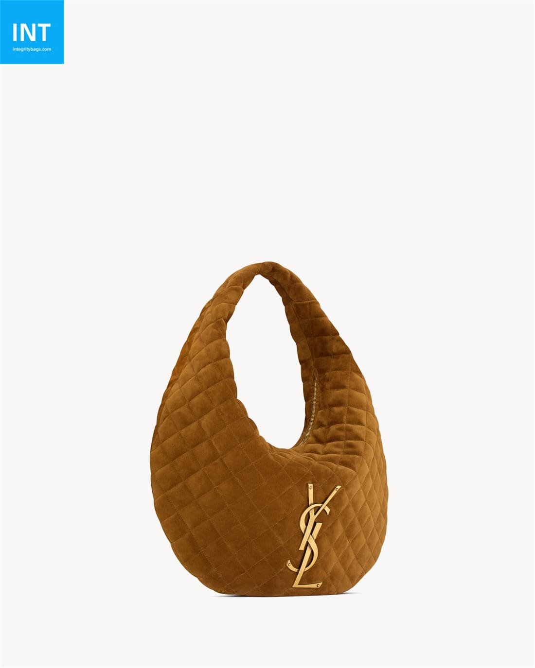 Sa1nt Lau*nt ICARE hobo in quilted suede