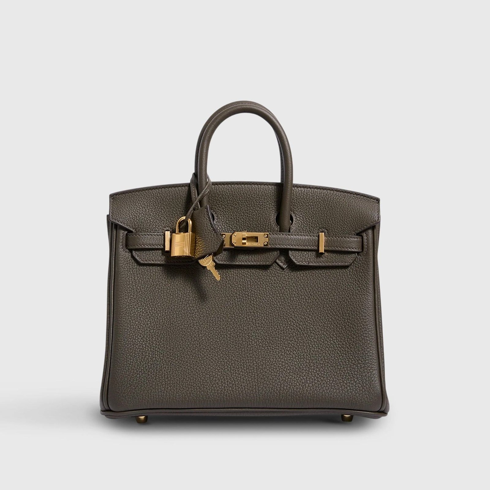 H**me5 Birkin 25 Togo Eucalyptus Gold Hardware