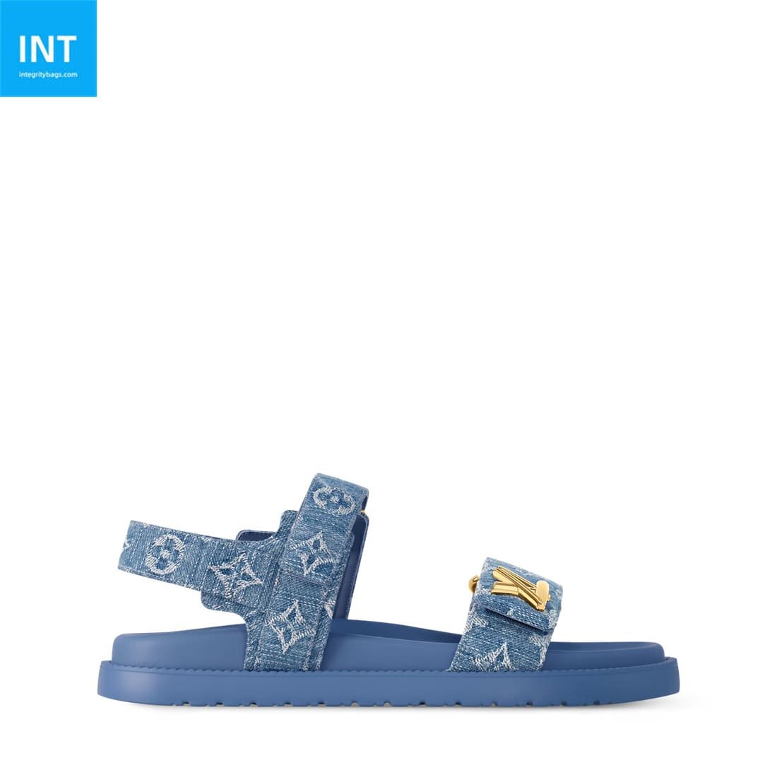 L0vis Vvtt0n 1ADIDS LV Sunset Flat Comfort Sandal