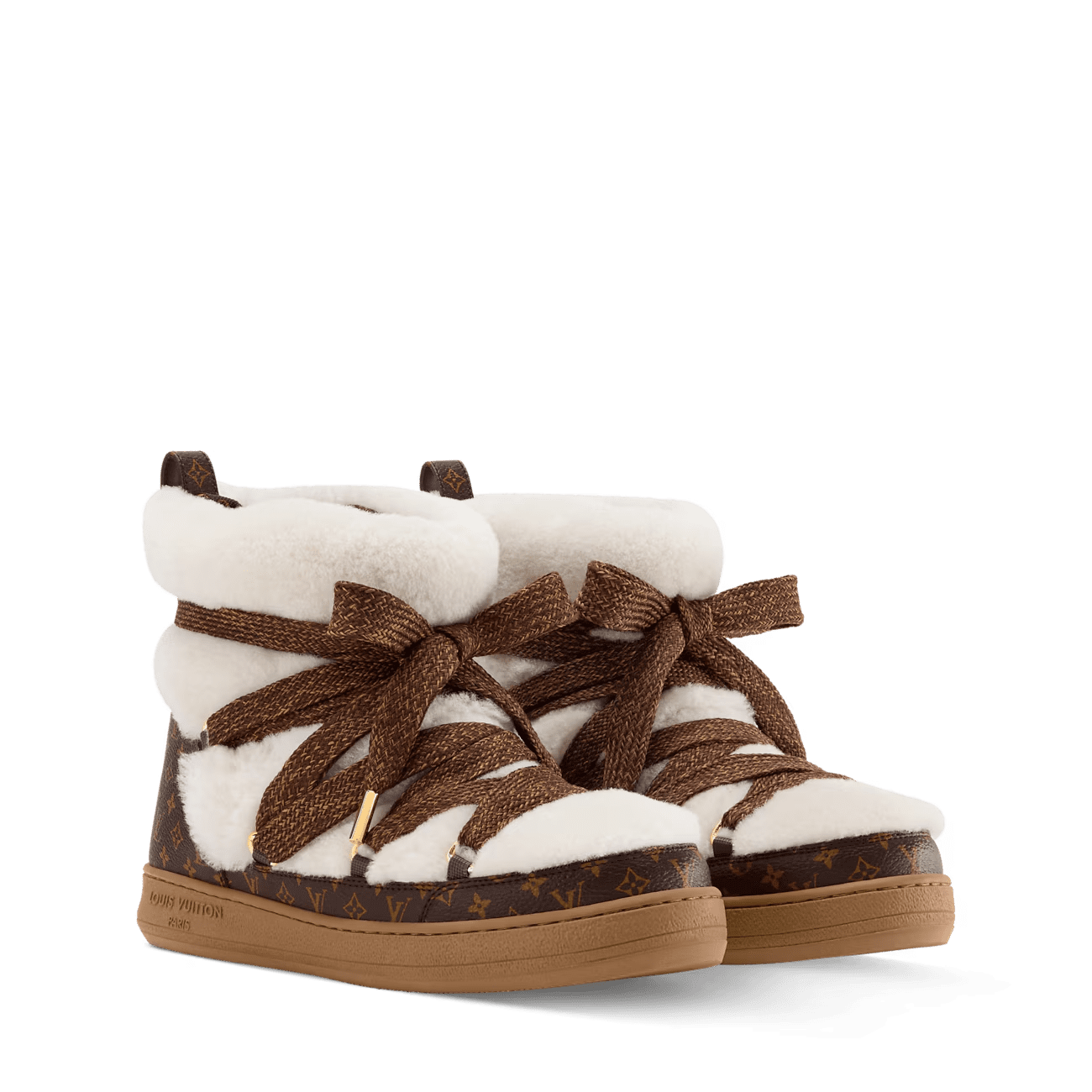 L0vis Vvtt0n 1AIV31 LV Cloud Lace-Up Ankle Boot Sneaker