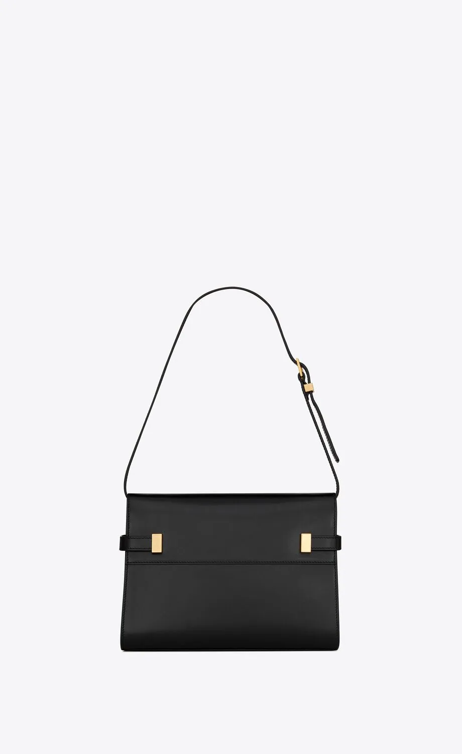 Sa1nt Lau*nt MANHATTAN SMALL SHOULDER BAG IN BOX Sa1nt Lau*nt LEATHER