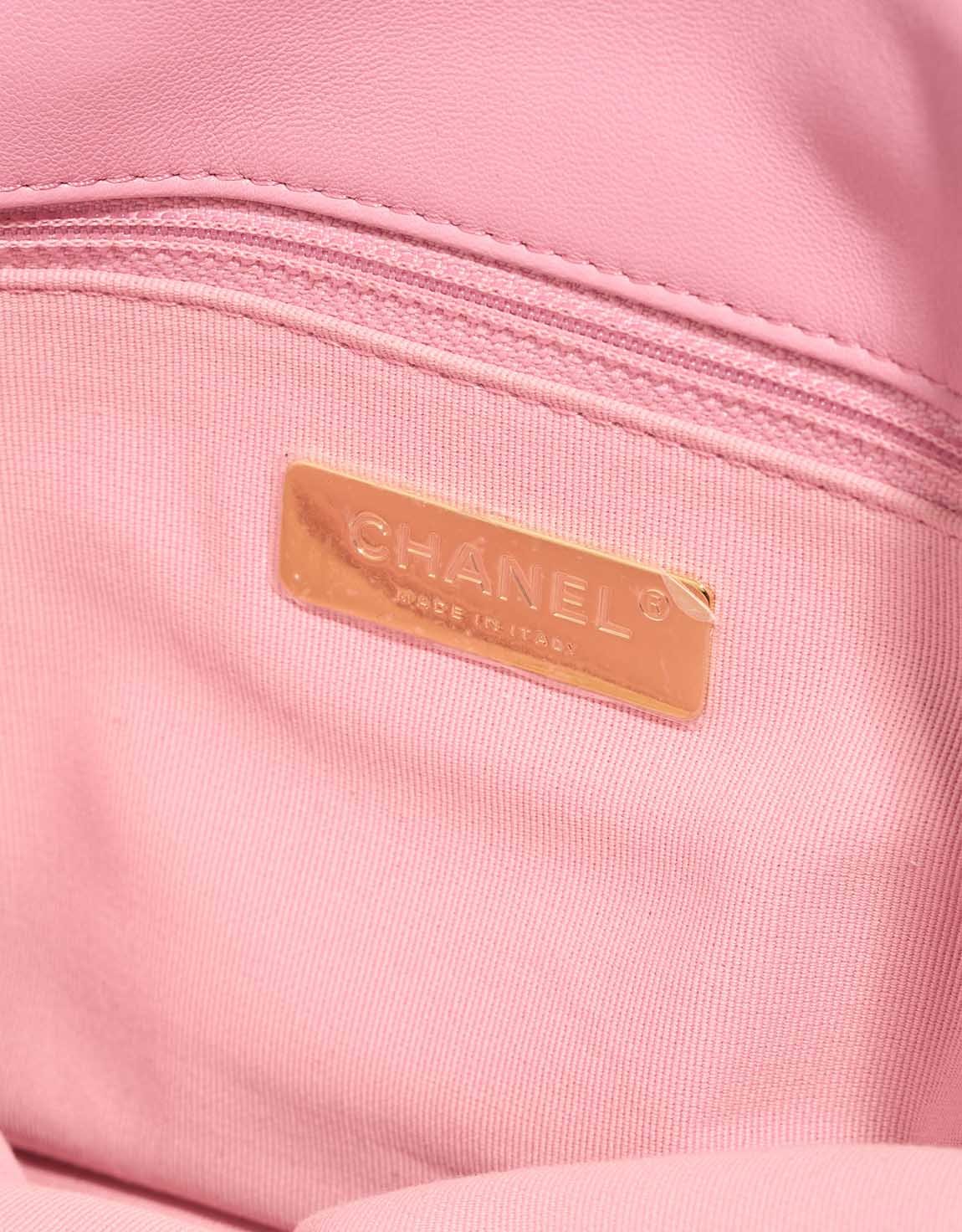 Ch**el 19 Large Flap Bag Lamb Pink