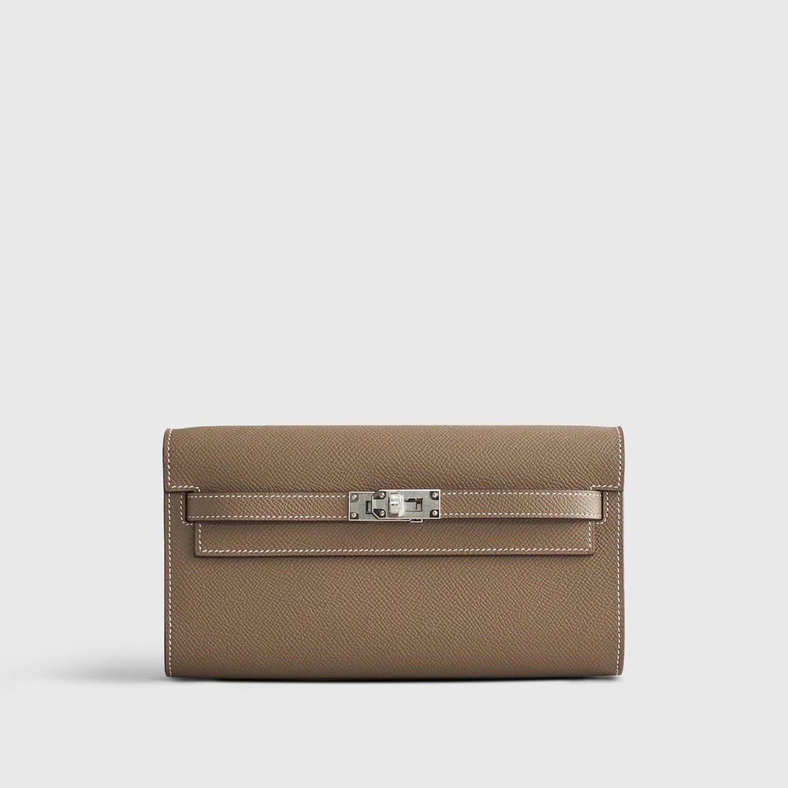 H**me5 Kelly To Go Epsom Etoupe Sellier Palladium Hardware