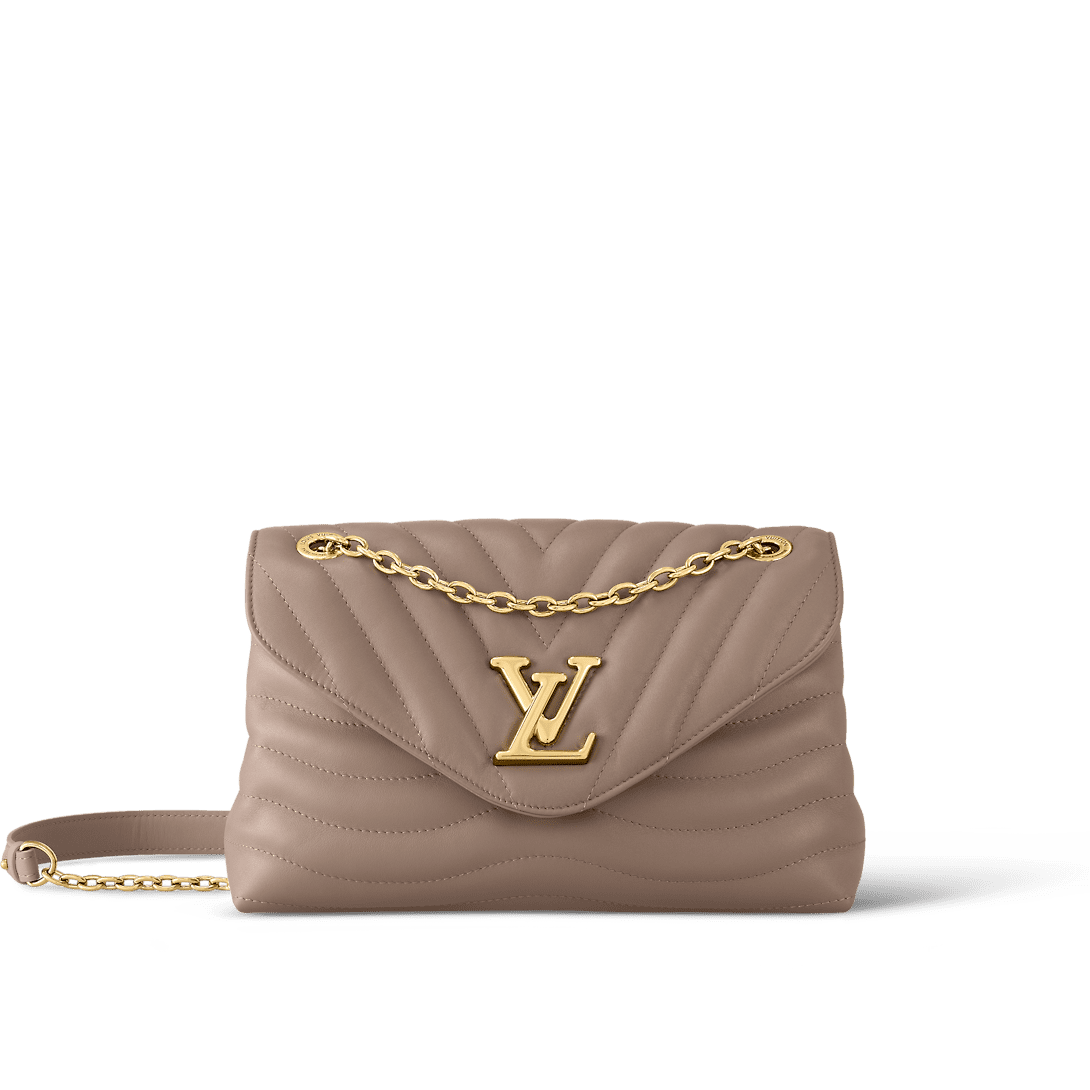 L0vis Vvtt0n M21614 New Wave Chain Bag GM Taupe