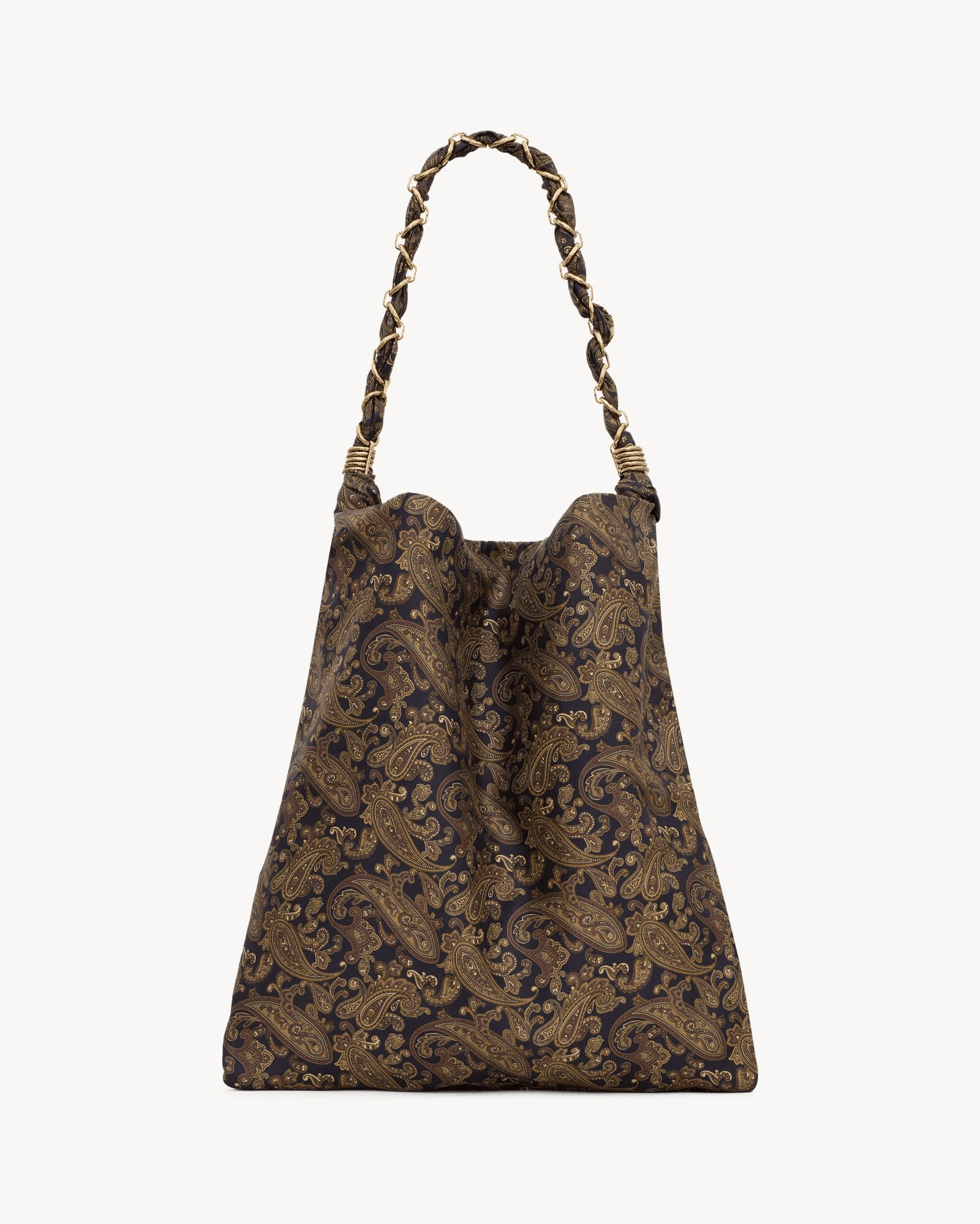 Sa1nt Lau*nt AMALIA in silk twill