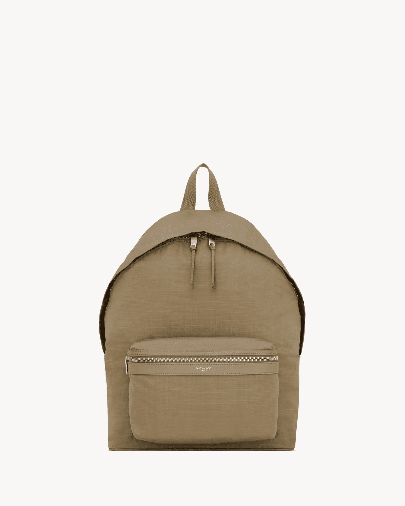 Sa1nt Lau*nt CITY backpack in nylon ripstop and leather