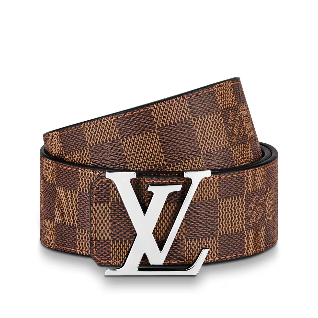 L0vis Vvtt0n M0212U LV Initiales 40mm Reversible Belt