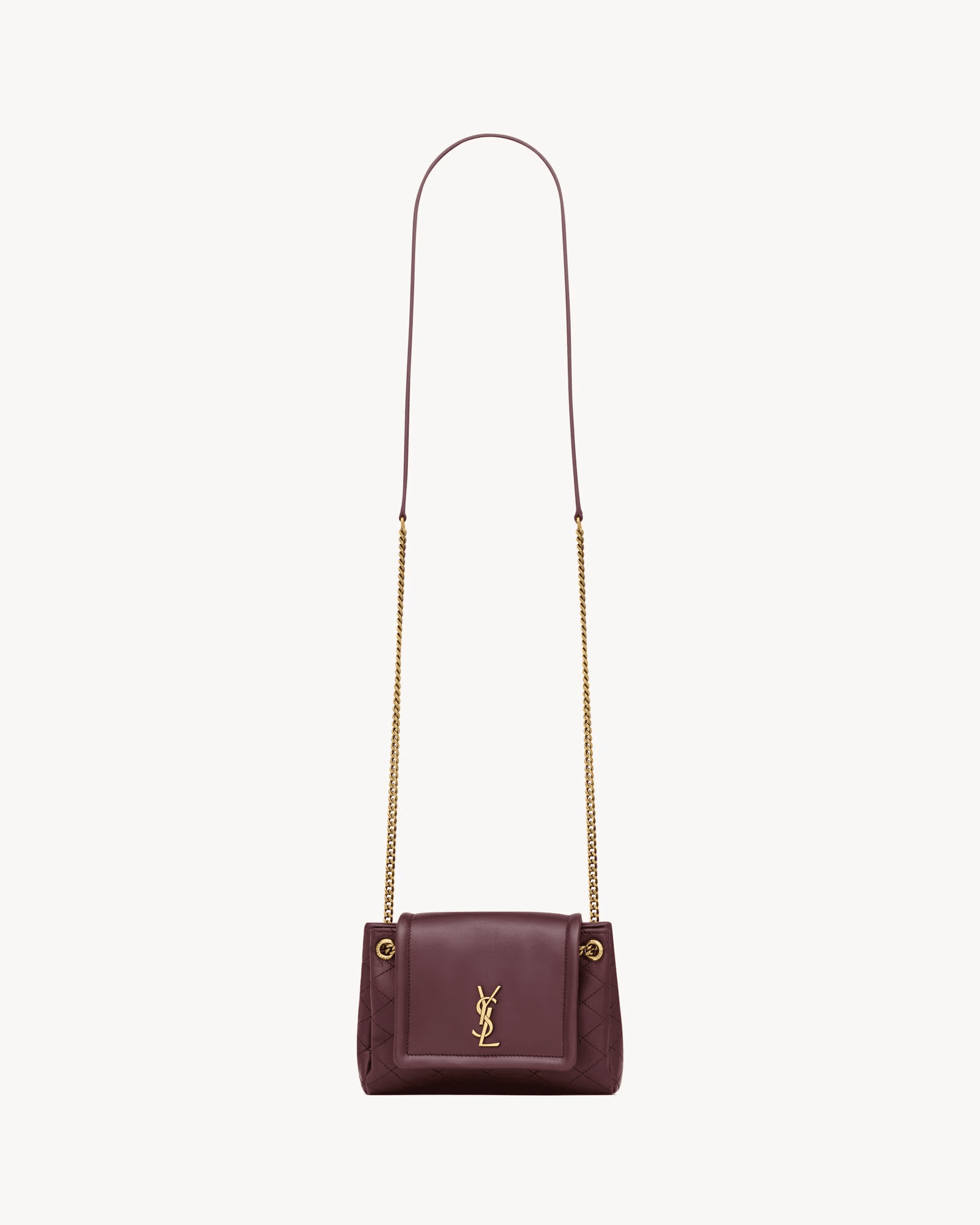 Sa1nt Lau*nt mini NOLITA in lambskin