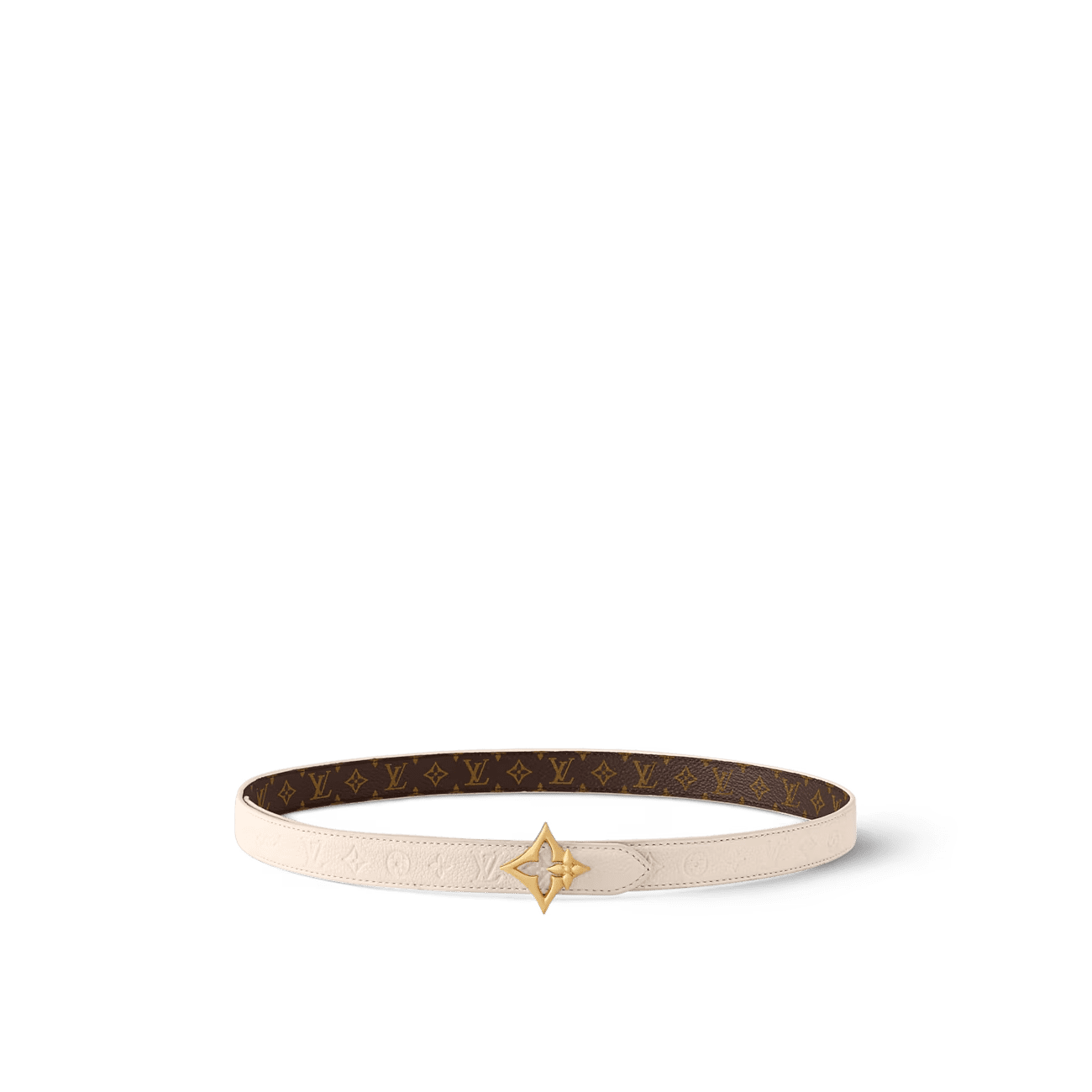 L0vis Vvtt0n M4195V LV Flowergram 20mm Reversible Belt