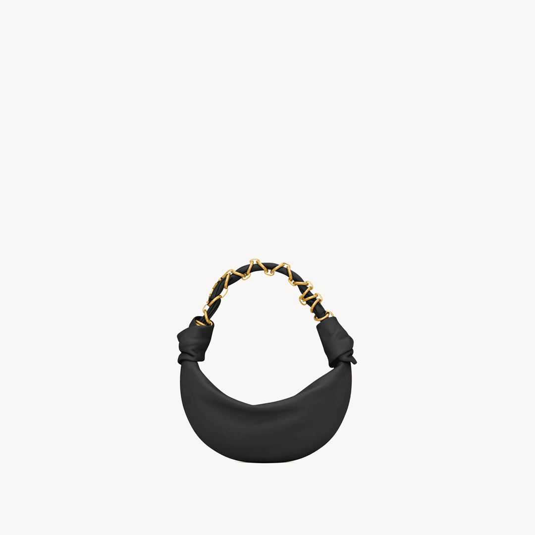 Sa1nt Lau*nt AMALIA mini hobo in lambskin