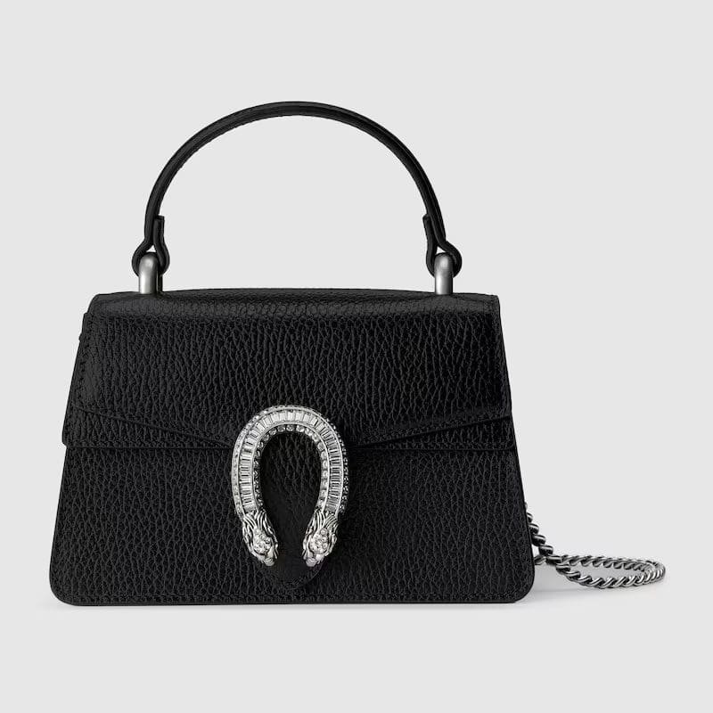 Gvc*1 DIONYSUS MINI TOP HANDLE BAG（black）
