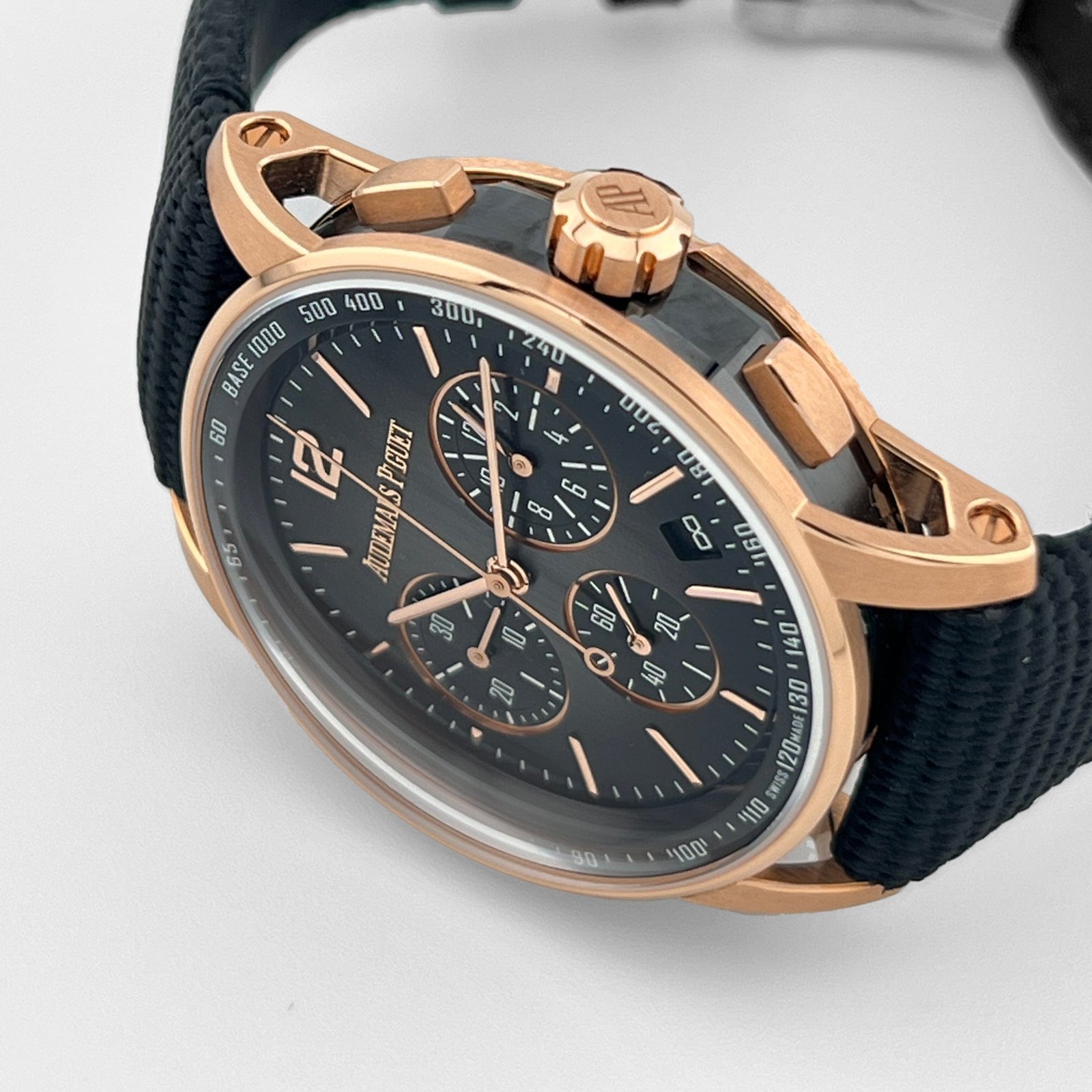 Audemars P1g*et Selfwinding Chronograph Code 11.59 26393NR.OO.A002KB.01 Smoked Grey Dial (2023)