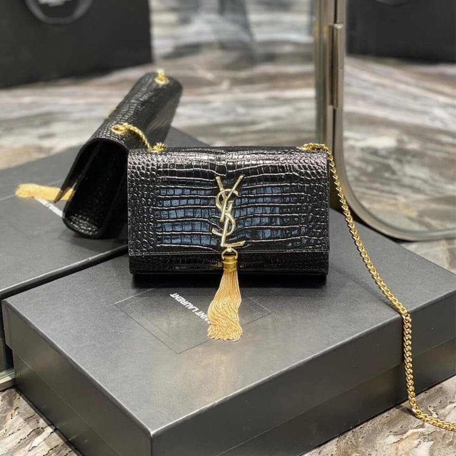 Sa1nt Lau*nt SMALL KATE TASSEL BAG