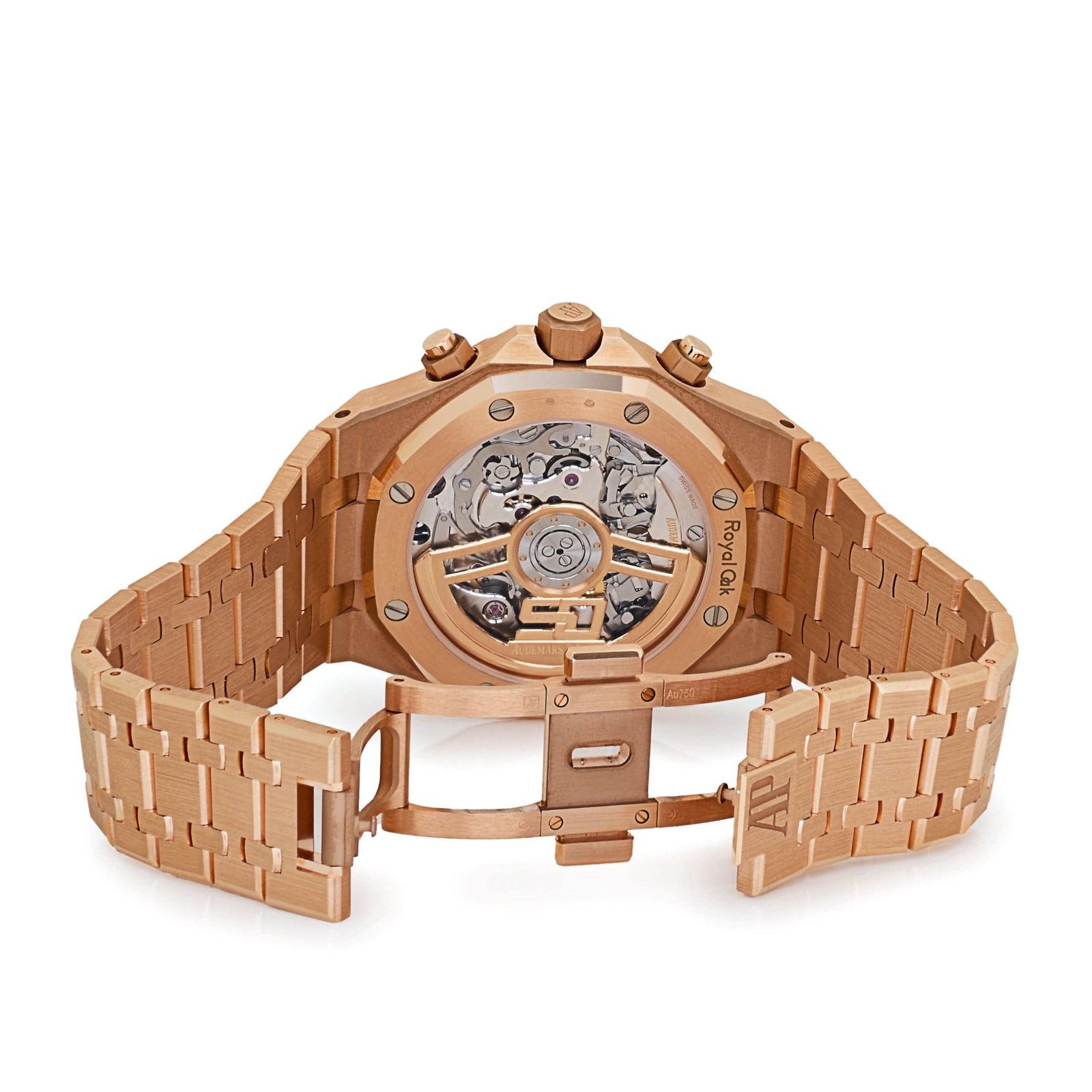 Audemars P1g*et Royal Oak 26240OR.OO.1320OR.04 Chronograph ’50th Anniversary’ Rose Gold Khaki Green Dial