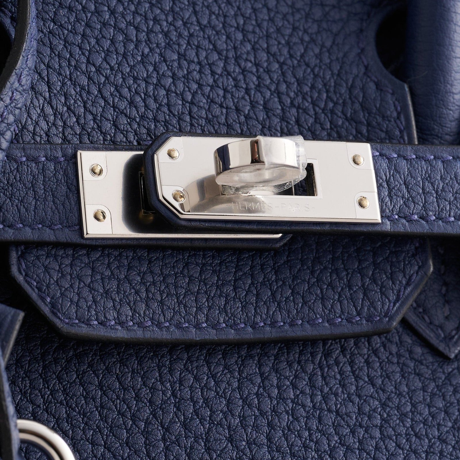 H**me5 Birkin 25 Togo Blue Navy Palladium Hardware