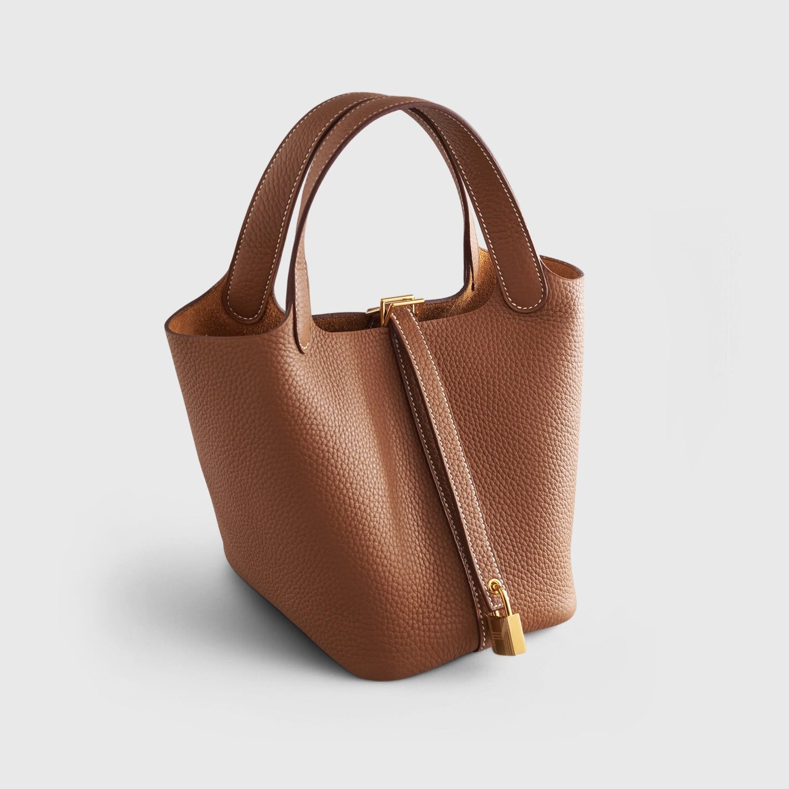 H**me5 Picotin 18 Clemence Gold Gold Hardware