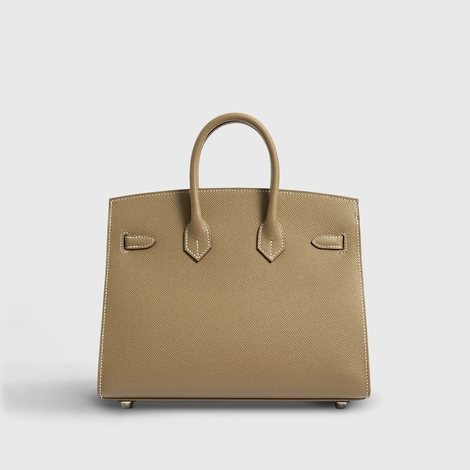 H**me5 Birkin 25 Epsom Etoupe Sellier Palladium Hardware