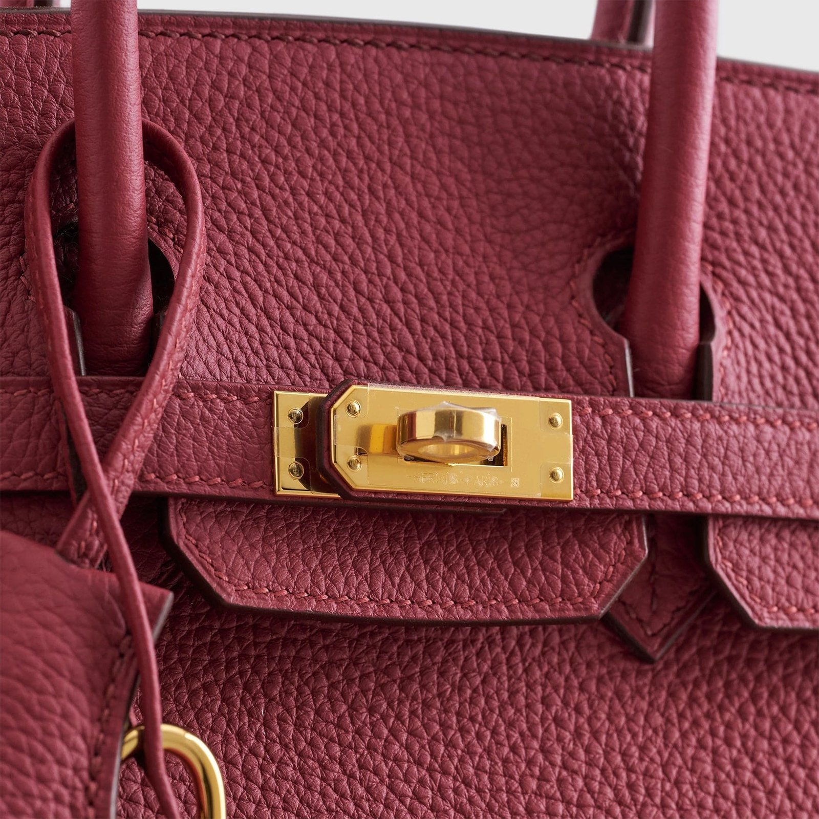 H**me5 Birkin 25 Togo Rubis Gold Hardware