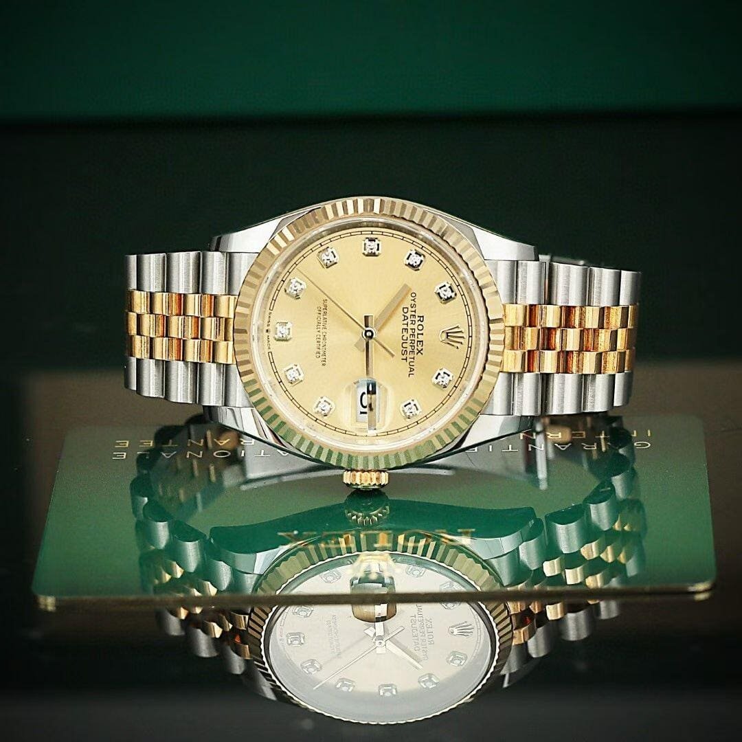 R01ex Datejust 36 mm Oystersteel and yellow gold  Reference 278273