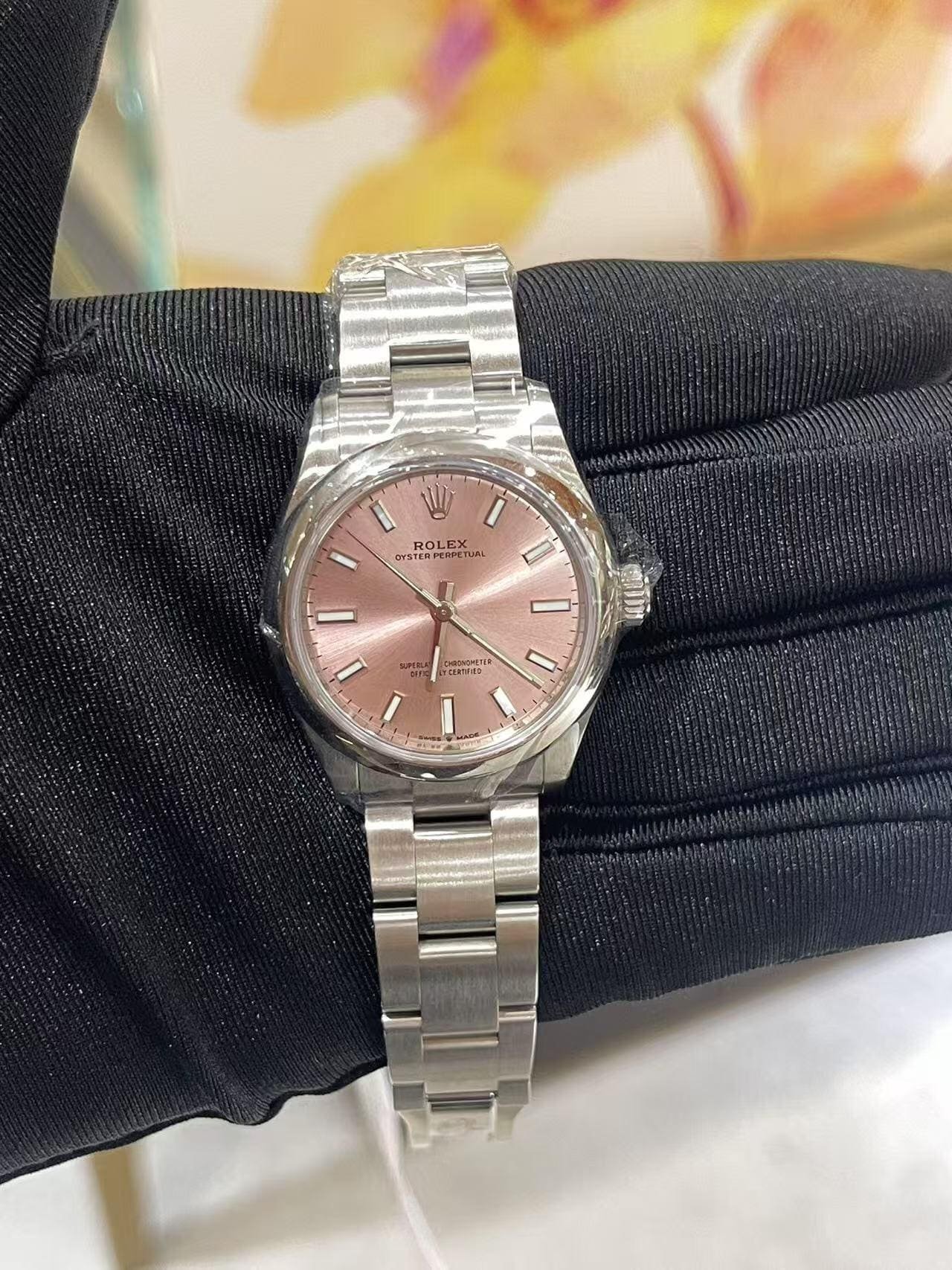 R01ex Lady-Datejust Pink Roman, Steel, 279160