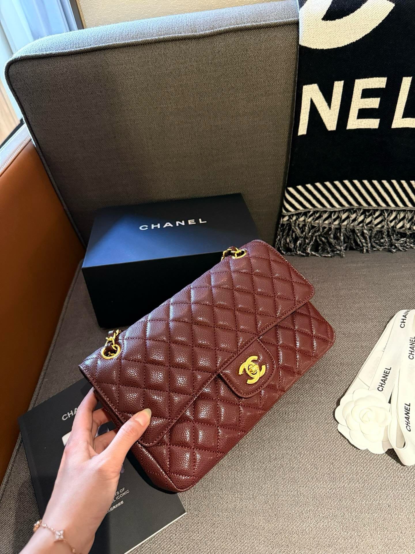 Ch**el CF Caviar Bag
