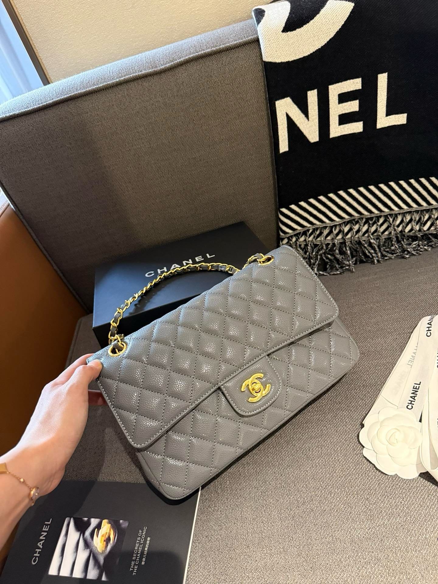 Ch**el CF Caviar Bag