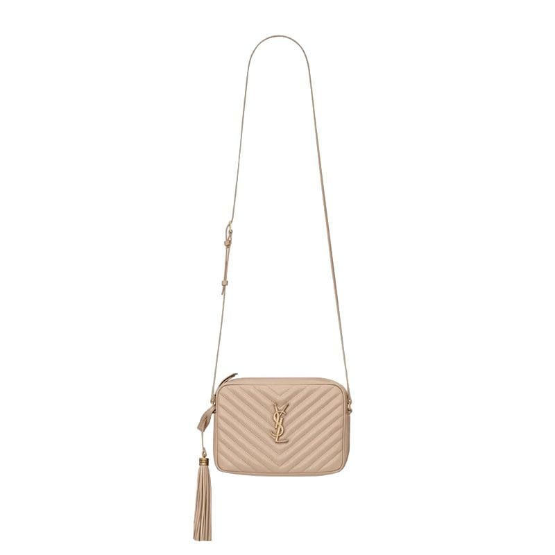 Sa1nt Lau*nt LOU quilted leather camera bag
