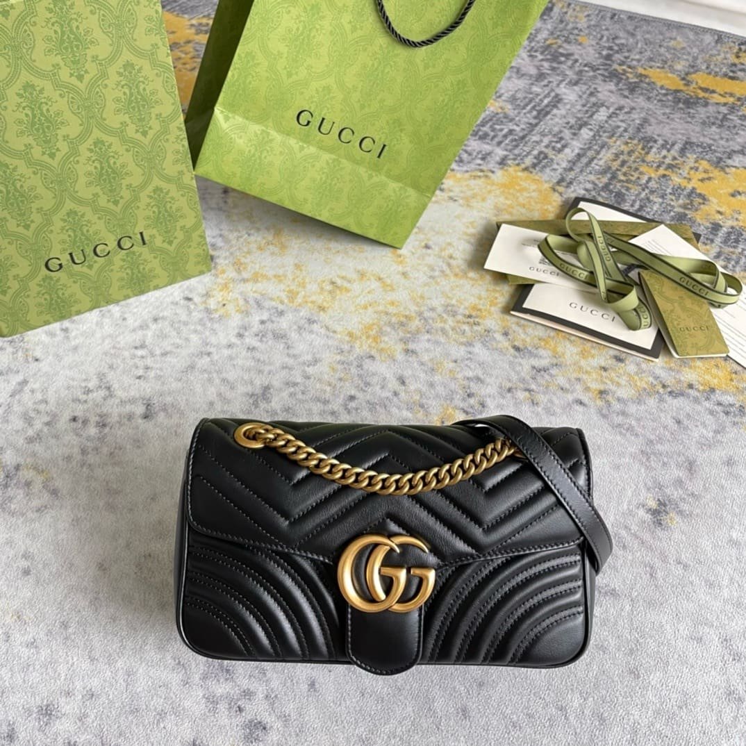 Gvc*1 MARMONT SMALL MATELASSÉ SHOULDER BAG