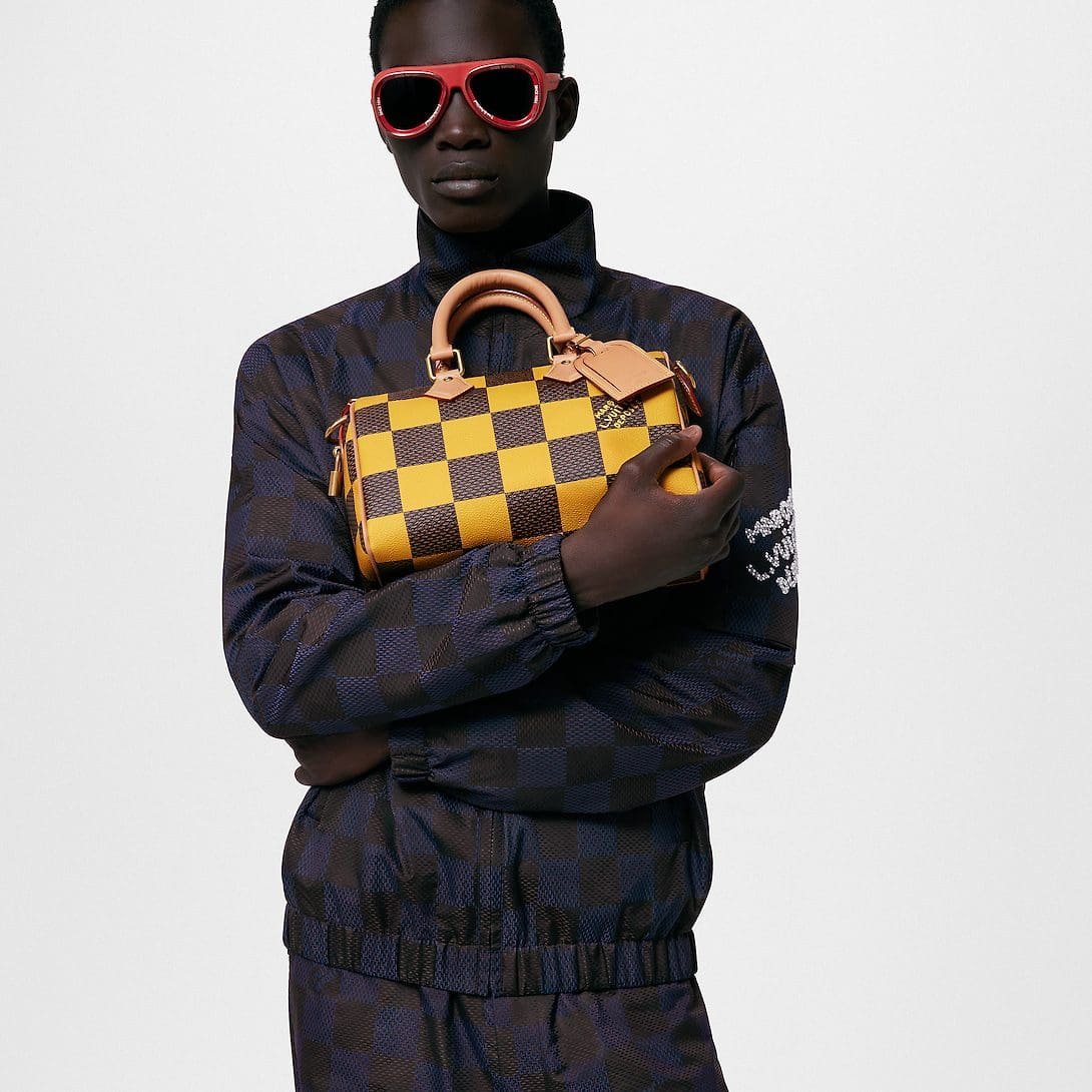 L0vis Vvtt0n N40584 Speedy 25 Bandoulière Damier Pop