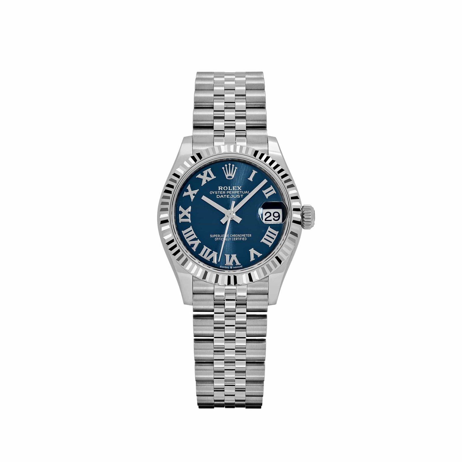 R01ex Datejust 278274 31 ‘Ladies’ Stainless Steel Blue Roman Numerals Dial (2025)