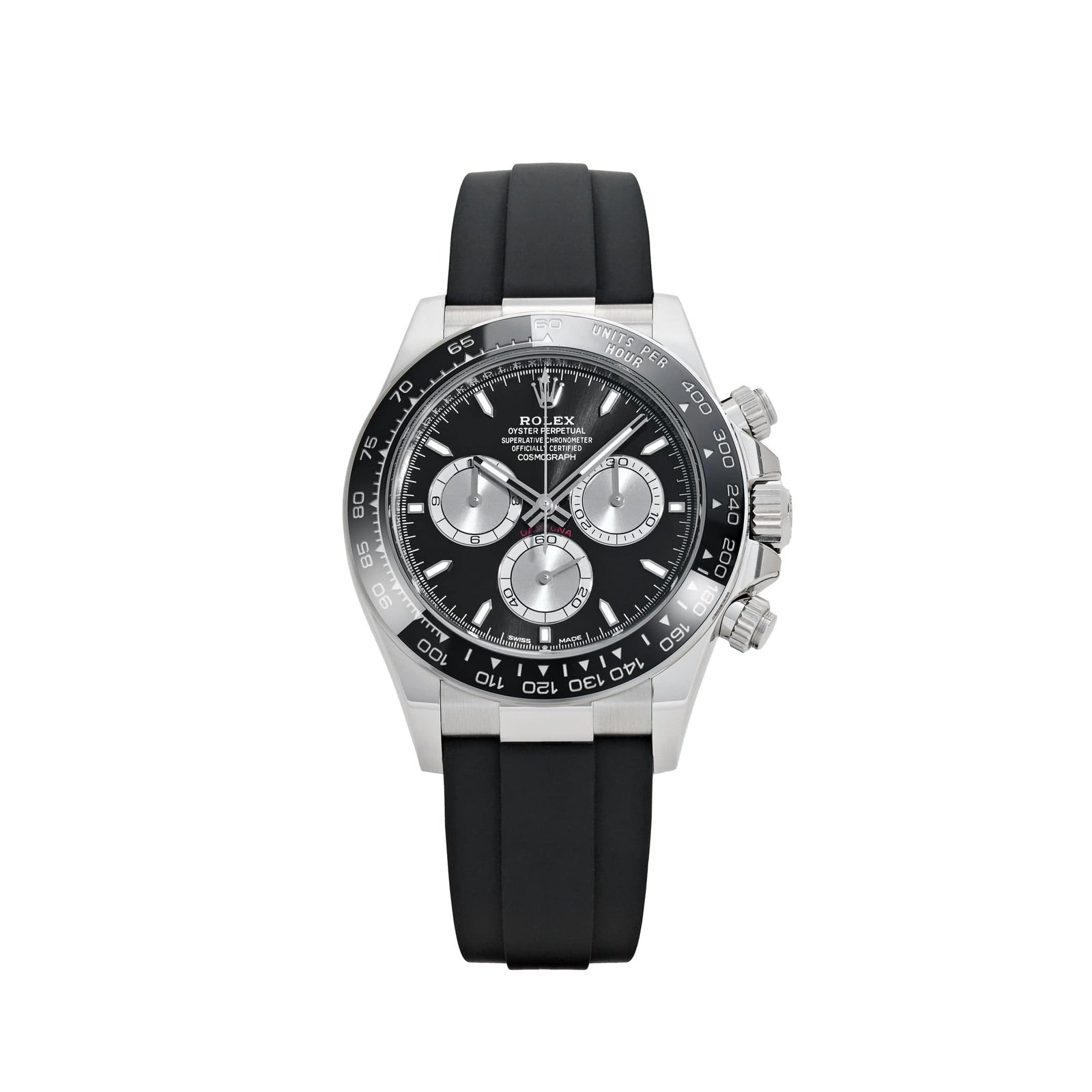 R01ex Daytona 126519LN White Gold Black Dial (2025)