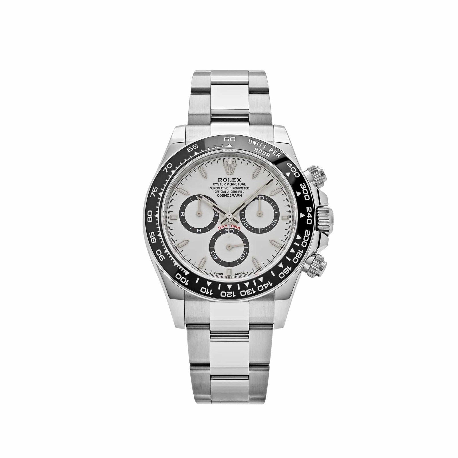 R01ex Daytona 126500LN Stainless Steel White Panda Dial (2025)
