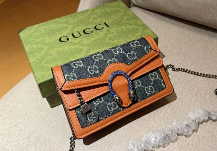 Gvc*1 DIONYSUS BAG GG DENIM S*pER MIN