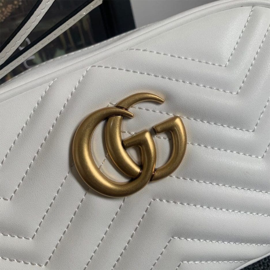 Gvc*1 Marmont small matelasse shoulder bag