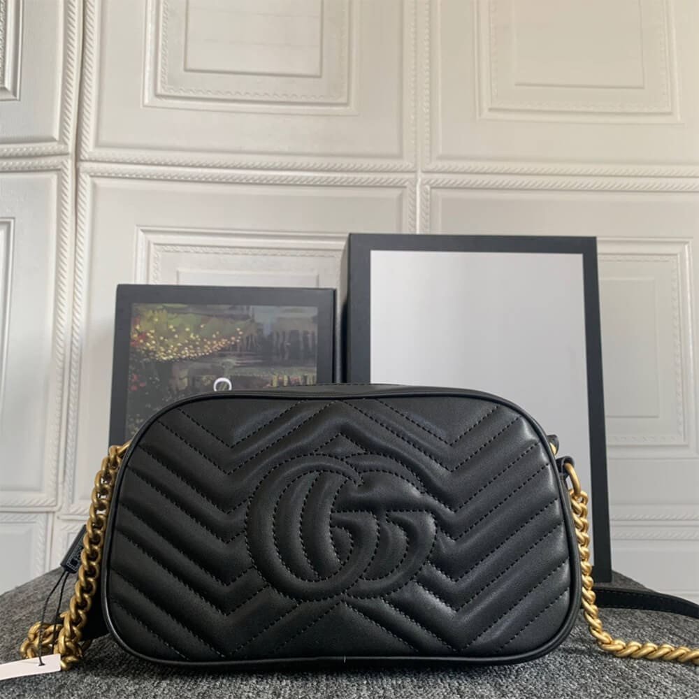 Gvc*1 Marmont small matelasse shoulder bag