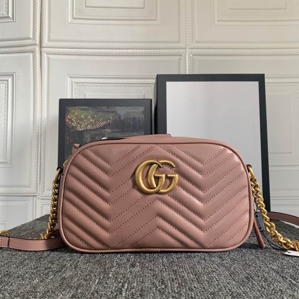 Gvc*1 Marmont small matelasse shoulder bag